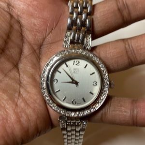 NYC stainless steel watch.